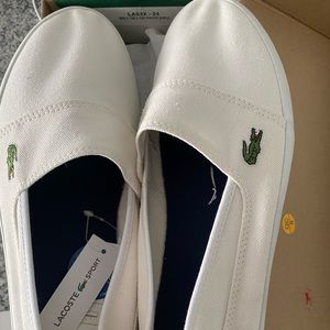 New White 9.5 Maurice Lacoste brand new with tags and a box